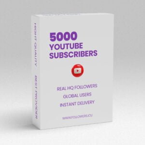 buy youtube subscribers 5k